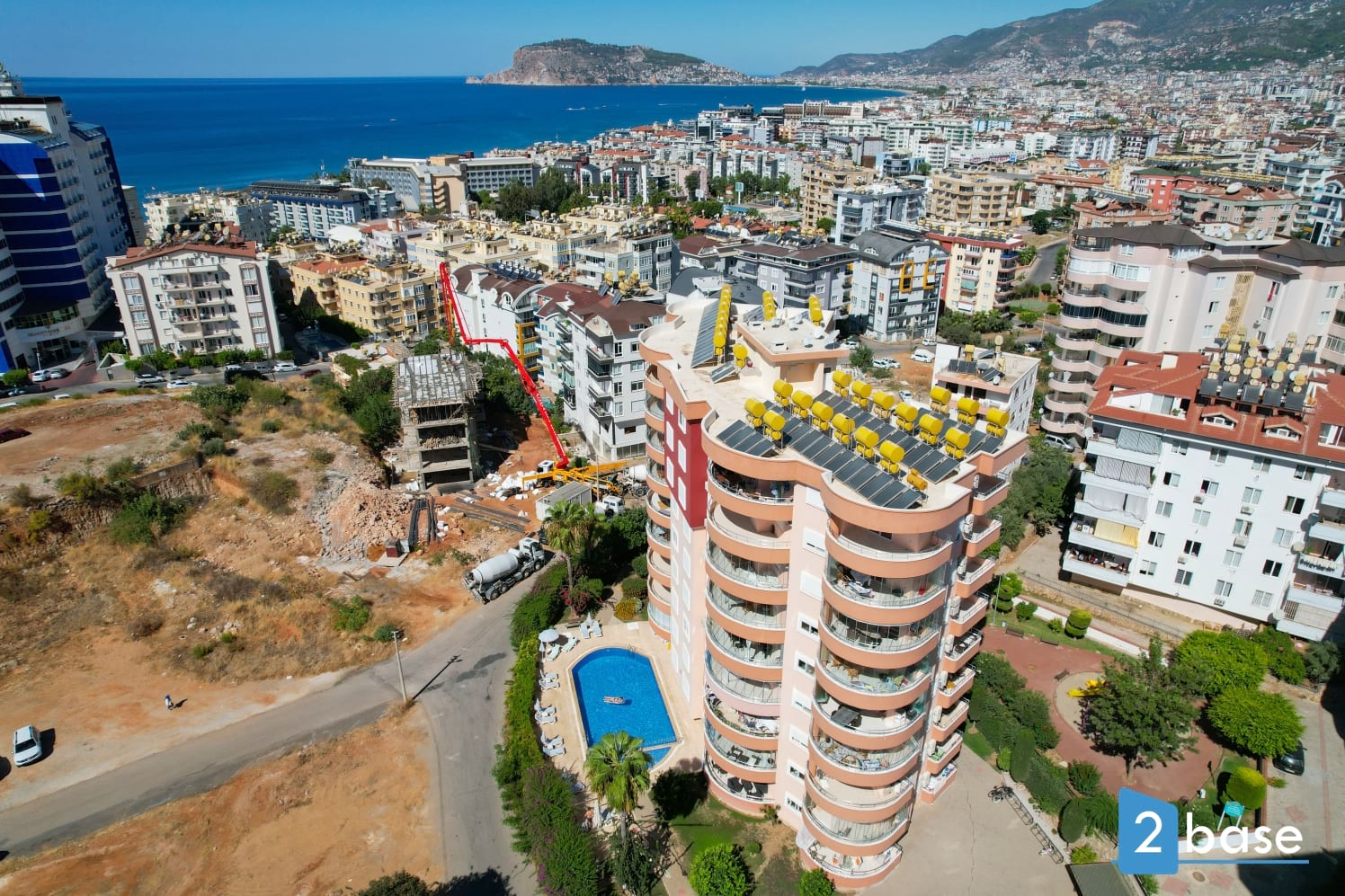 Aygun sea view, Aygun Apartmani (2Base Alanya): Property & Complex  Presentation