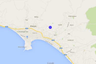 Questa è una mappa, non uno spazio interno. Non posso fornire l'alt text richiesto.