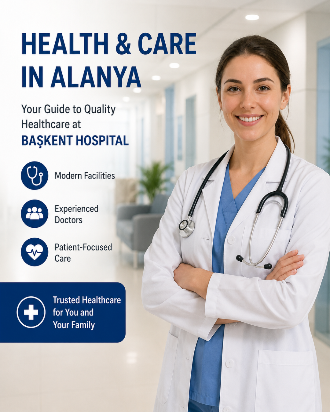 Το Başkent Hospital της Αλάνια προσφέρει σύγχρονες, επικεντρωμένες στον ασθενή υπηρεσίες υγείας με έμπειρους γιατρούς.