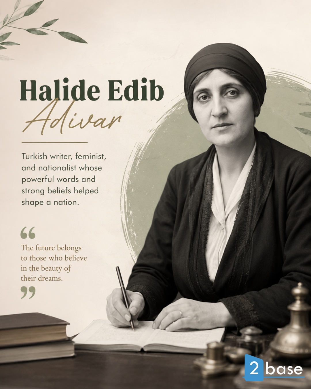 A statue of Halide Edib Adıvar, an inspiring Turkish writer, featured in Alanya tourism.