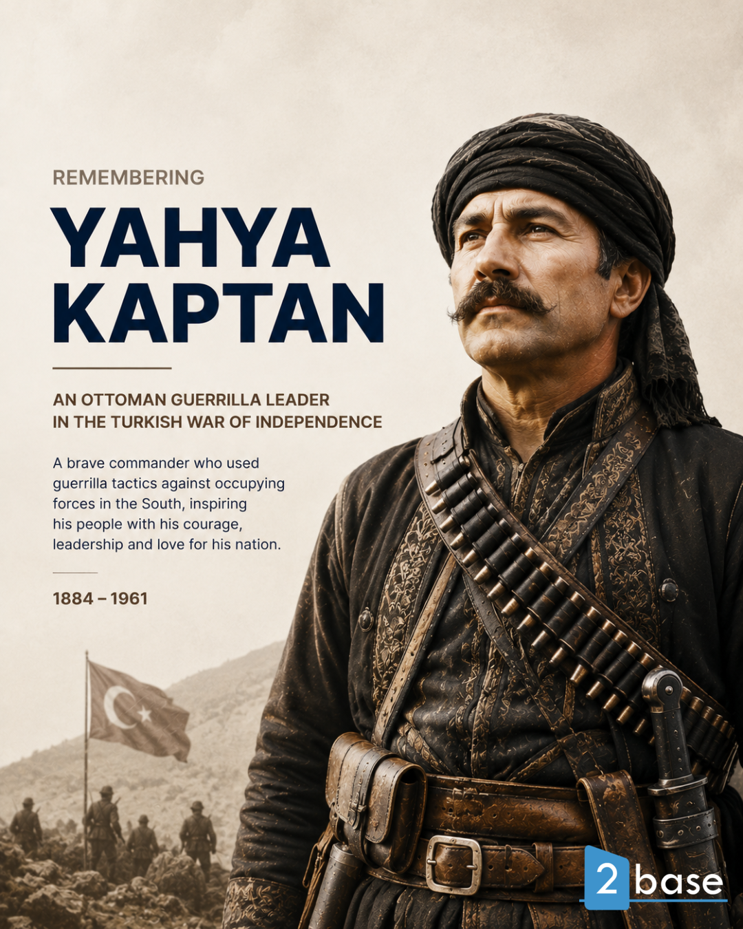 Alanyanın tarixi fiquru Yəhya Kapitan, cəsarət və milli qürur ilham verir.