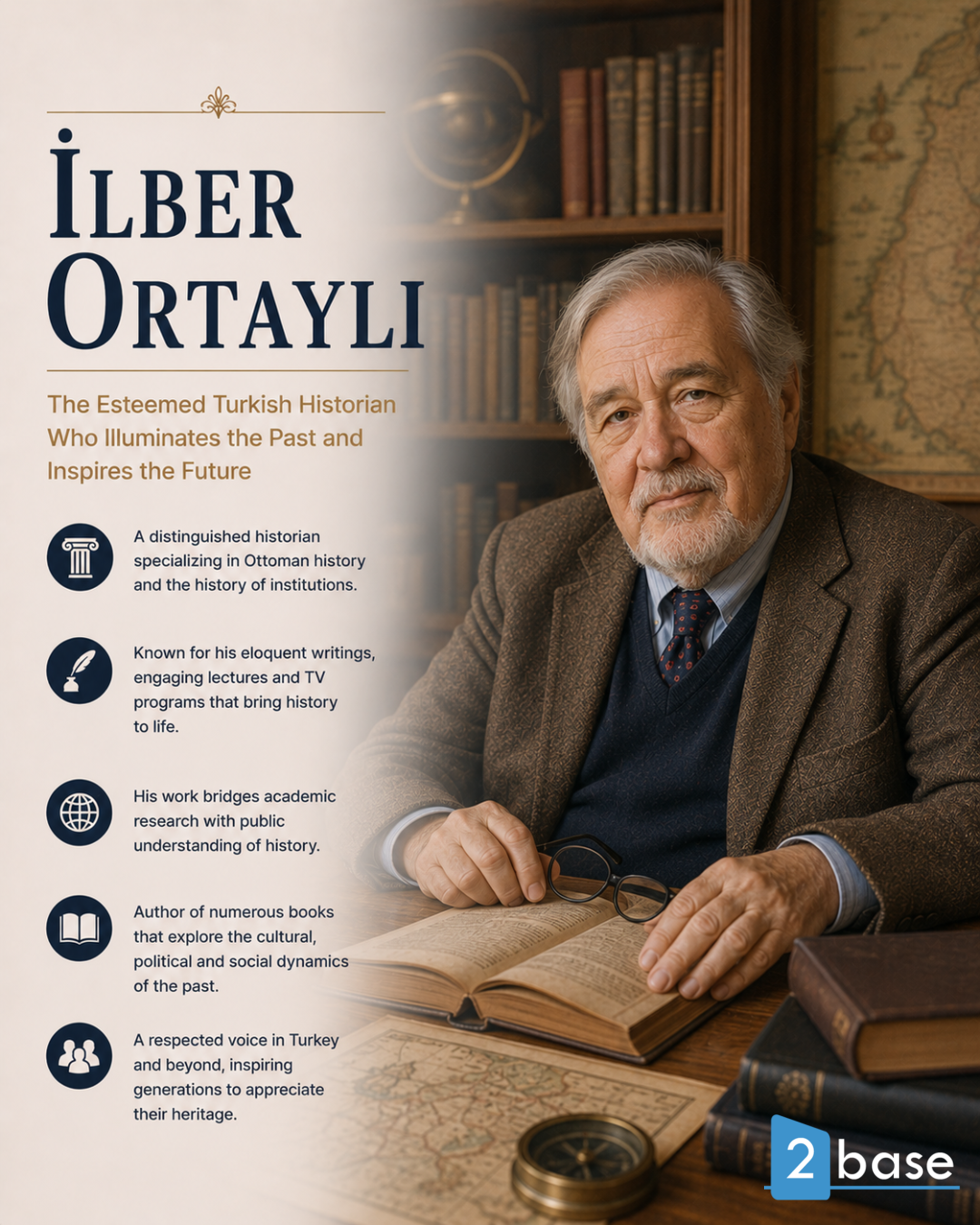 Istorikas Ilberis Ortaylis įkvepia vertinti Turkijos paveldą.