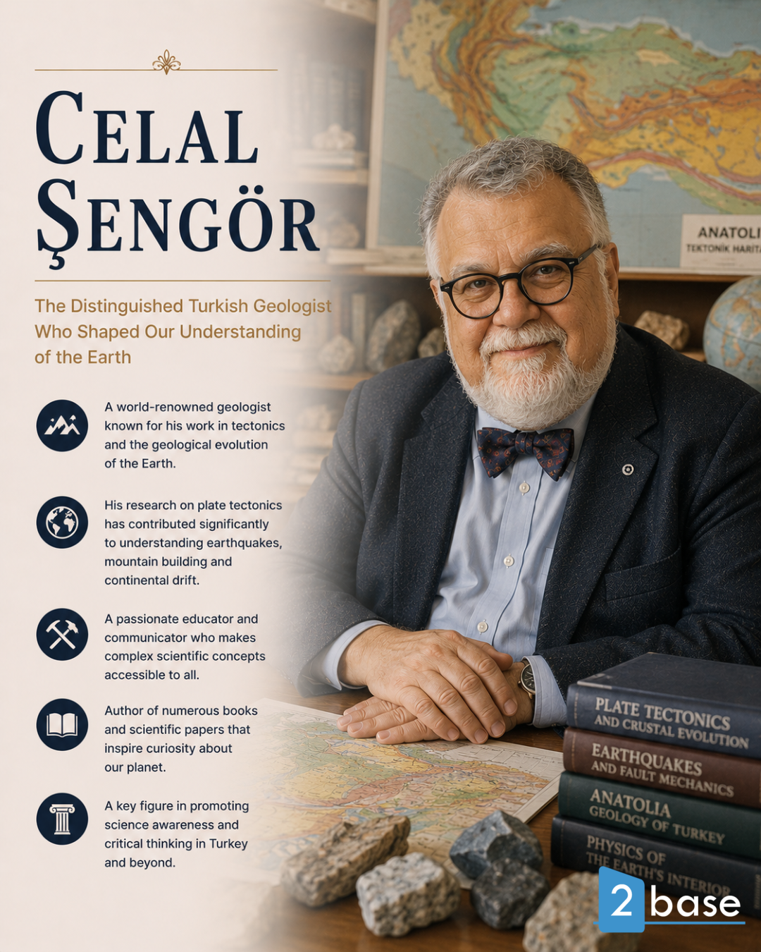 Der angesehene türkische Geologe Celal Şengör weckt Neugier auf unseren Planeten.
