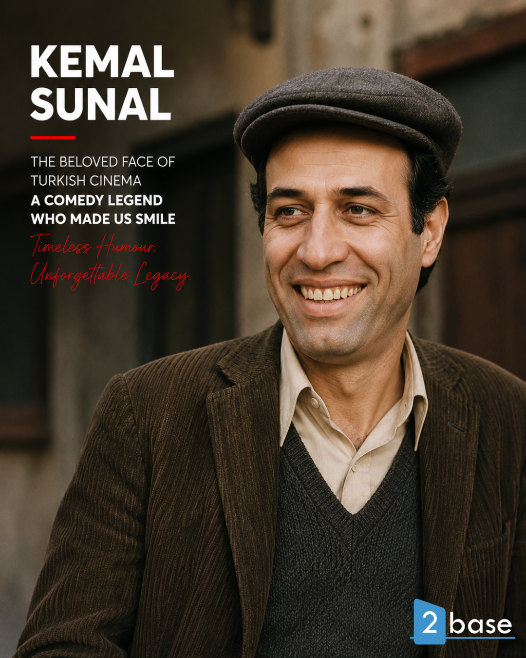 Türgi armastatud koomik Kemal Sunal kehastab ajatut huumorit ja unustamatut pärandit.